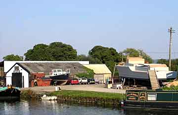 Saul Junction boat yard