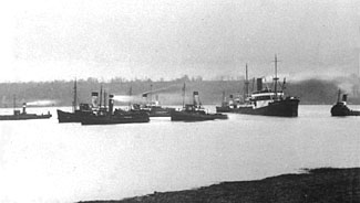 SS Argentina Aground